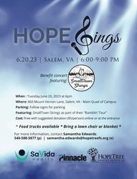 "Hope Sings" Benefit Concert