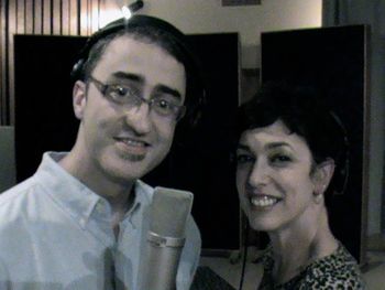 Dan & Angie, recording Duets
