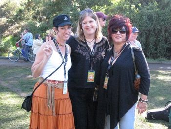 Woodstock SF, w Juliet and Margo
