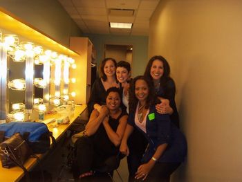 Backstage, Rose Theatre, NYC, before Bobby McFerrin "Vocabularies"
