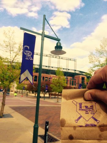 Serving our Homemade Kettle Chips before the game!
