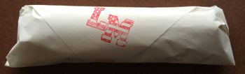 Large Cheesesteak ready to eat!
