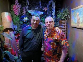 Hangin' at The Tonga Hut with my friend Marty Lush
