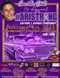 #ARISTRONG Fundraiser / Car Show and Kickball Tournament 