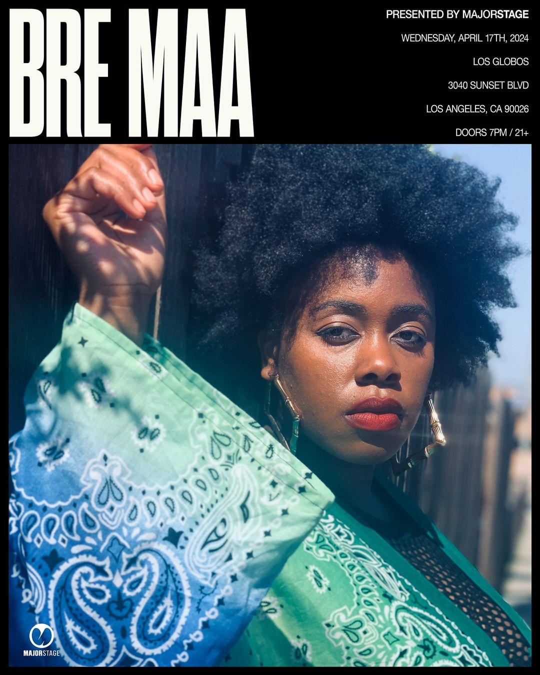 SOXO Radio | Bre Maa | Musical Artist | MajorStage | MajorStage Presents Bre Maa at Los Globos | Musical Artist | Christian Calvin | Musical Artist | Desmond Roberts | Musical Artist | nalu | Singer | abeltriesherbest