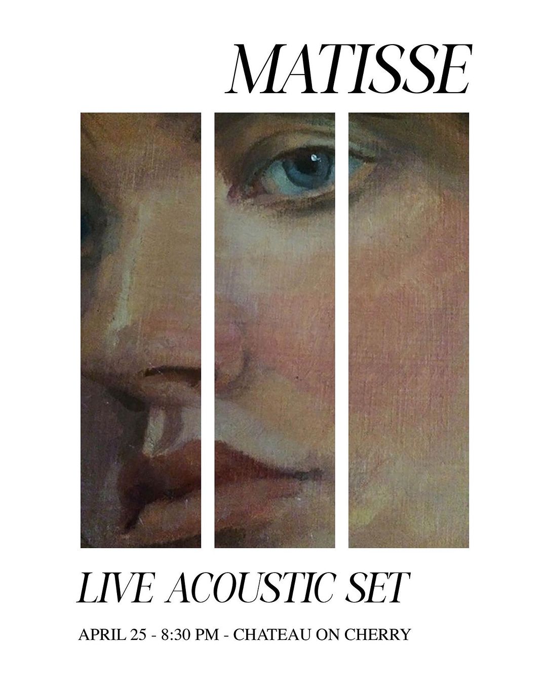 MATISSE | Musical Artist | MATISSE Performance at Chateau Grand Rapids on April 25th