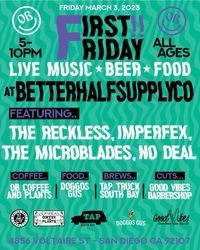First Friday - Live Music - Beer - Food