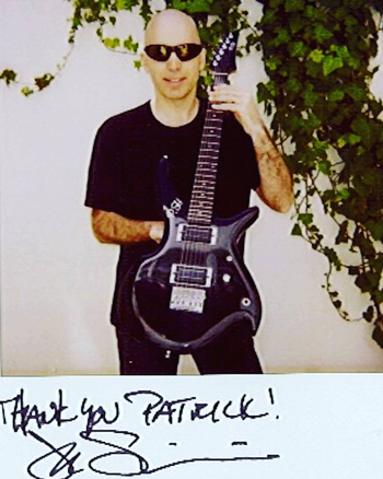 Guitar I built as a gift for Joe Satriani - 1998
