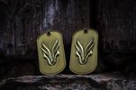 Hufschmid Dog Tags set