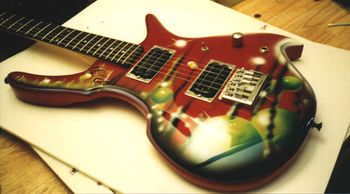 The same guitar the day it was completed back in 1997!
