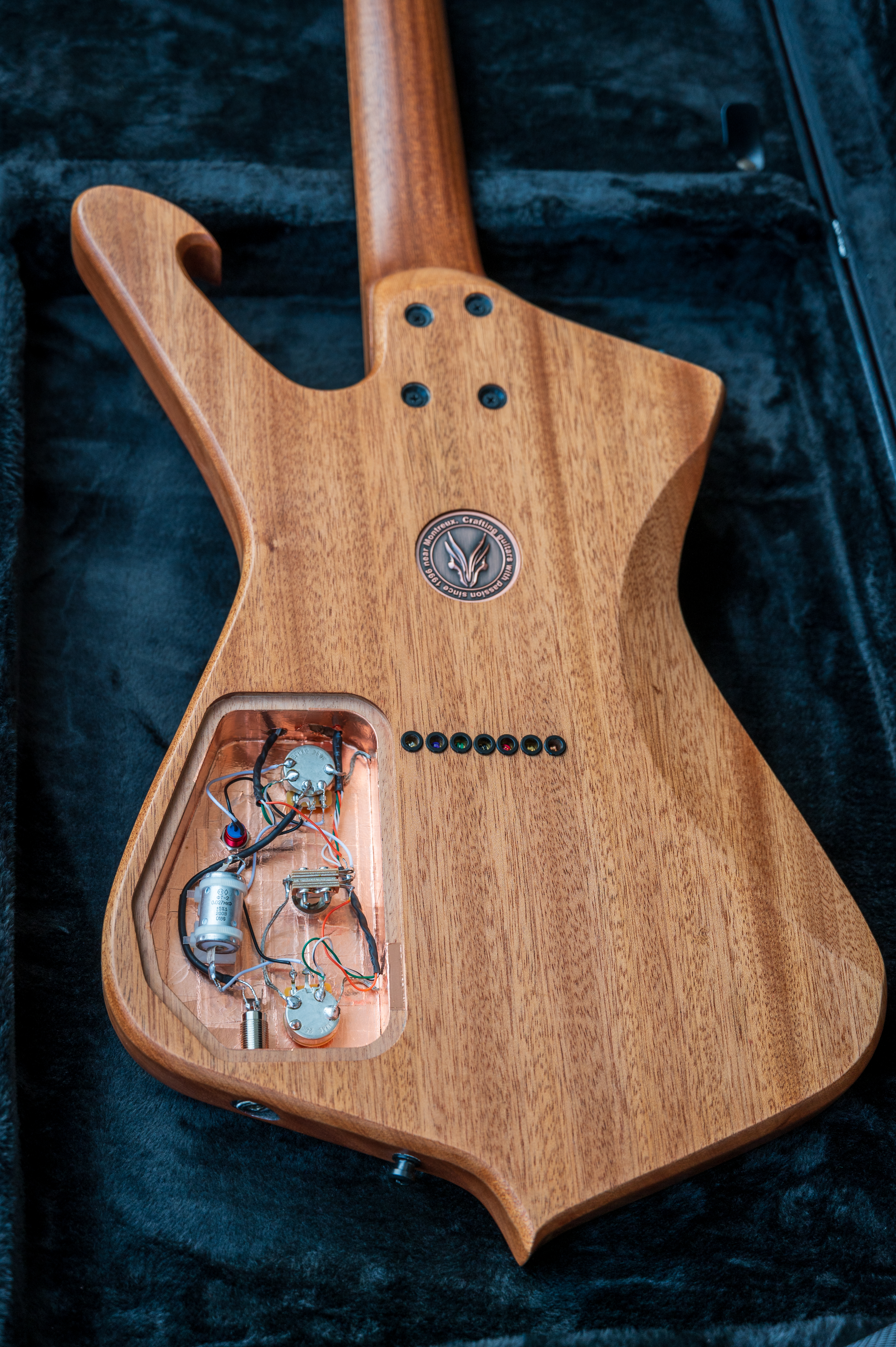 SOLD!) Iceman Inspired Extended Scale 7 String Tantalum