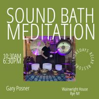  Evening Therapeutic Sound Bath Meditation Thursdays