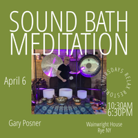 Relaxing & Restorative Sound Bath Meditation - Thursdays