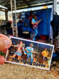 Robert McNabb and Flying Doves in Outer Space