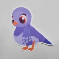 Twerking Pigeon Twitch Emote Sticker