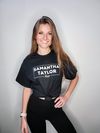 Samantha Taylor Music Black T-Shirt