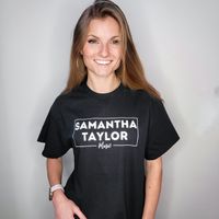 Samantha Taylor Music Black T-Shirt