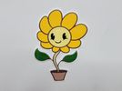 Forever And A Day Dancing Sunflower Emote Sticker