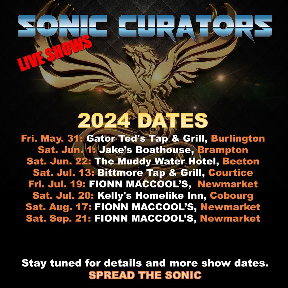 sonic curators live shows