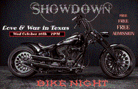 Bike Night ~ Love & War In Texas