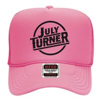 July Turner Logo Pink Trucker Hat
