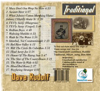 Dave Rudolf - Traditional Album - Liner notes