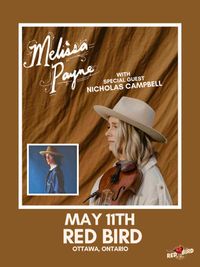 Melissa Payne w/ Nicholas Campbell: Live at The Red BIrd **