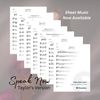 Speak Now (Taylor's Version) - Complete Violin Sheet Music Bundle