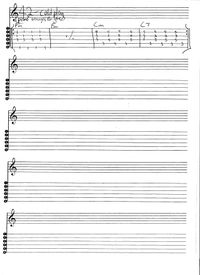 42 - Coldplay - FREE GUITAR TAB - INTRO