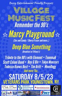 Village Musicfest 2023 Marcy Playground and Deep Blue Something