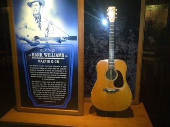 Hank Williams Martin D-28 guitar

