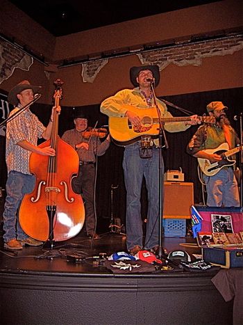 Tim Hus Band goin' strong with Riley Tubbs, Myran Szott, and Peterbilt Pete
