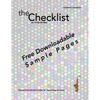 The Checklist - downloadable sample pages