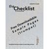 The Checklist - free sample pages (trumpet)