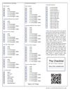 The Checklist - downloadable sample pages