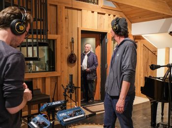 David Crosby at mini Horse Studio
