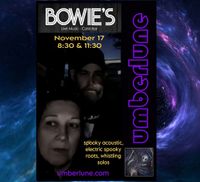 umberlune at Bowie's - Spooky Acoustic & Spooky Roots
