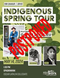 Indigenous Spring Tour POSTPONED
