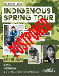 Indigenous Spring Tour POSTPONED