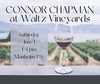 Connor Chapman at Waltz Vineyards