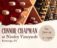 Connor Chapman at Nissley Vineyards