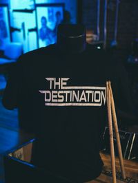 The Destination Black Tee