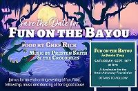 Artist Advocacy Foundation Presents "FUN ON THE BAYOU" (in the Santa Ynez Valley)