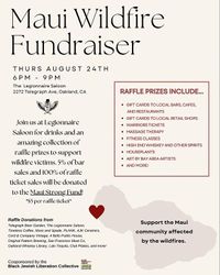 Maui Wildfire Fundraiser