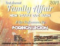 FREE !!! 2ND ANNUAL 'FAMILY AFFAIR' NEW YEAR'S EVE. BASH