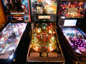 pinball machines
