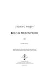 Sheet Music "James and Emilie Kirkness" FIDDLE & PIANO SCORE