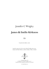 SHEET MUSIC Download: James & Emilie Kirkness MELODY ONLY