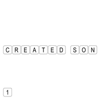 1 by Created Son