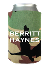 Berritt Haynes Camo Koozie